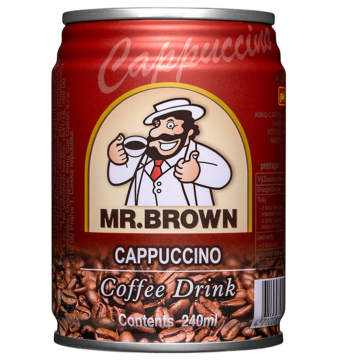Mr. Brown ľadová káva Cappuccino